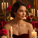 Luxury Silver & Gold Jewellery Combo Set for Women | Elegant Moon, Guitar & Crystal Necklaces with Pearl Stud Earrings Collection