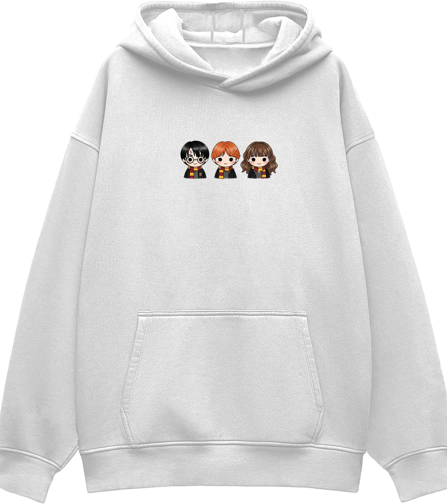 "Magical Trio" HarryPotter Oversized Unisex Hoodie