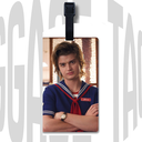 Joe Keery Inspired Acrylic Luggage Tag – Cool Fandom Travel Tag | Great Gift Idea for Him or Her