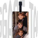 Harry Potter Trio Acrylic Luggage Tag – Magical & Durable Travel Tag | Great Gift Idea for Him or Her