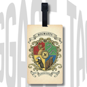 Hogwarts-Inspired Acrylic Luggage Tag – Magical & Durable Travel Accessory | Great Gift for Him or Her