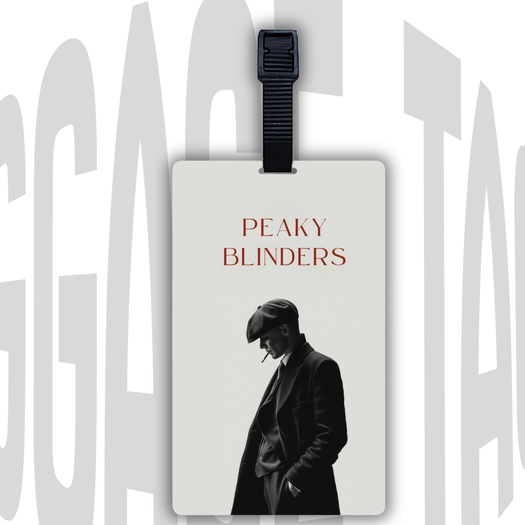 Peaky Blinders Acrylic Luggage Tag | Classic Gangster-Inspired Design for Youth & Travelers
