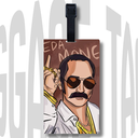 Ranga Acrylic Luggage Tag | Aavesham Inspired Travel Gift for Malayalam Movie Fans & Collectors
