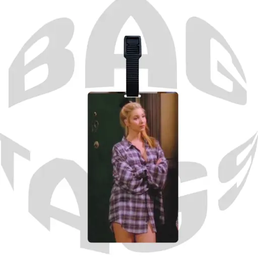 Friends phoebe Funny Luggage Tag | 90s Sitcom Travel Accessory