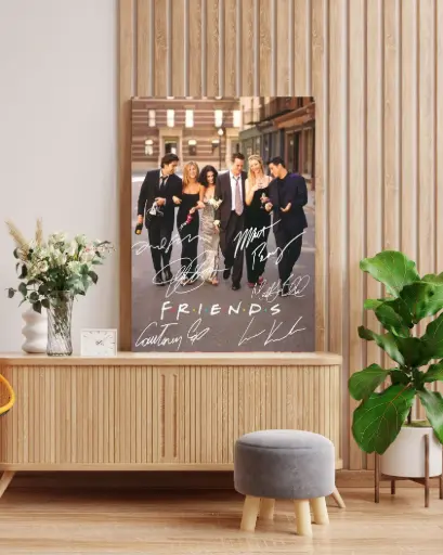Friends Cast Signed Canvas - Limited Edition 